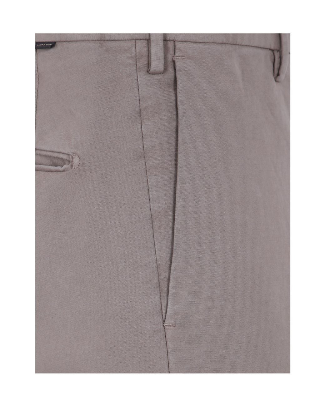 Incotex Gray Casual Trousers With Belt Loops for men