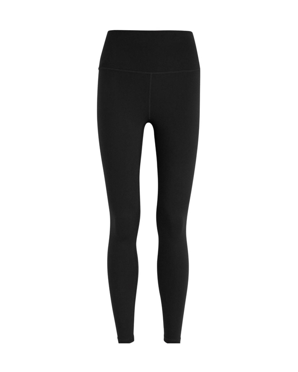 Varley Black Elastic Waist Stretch Pants