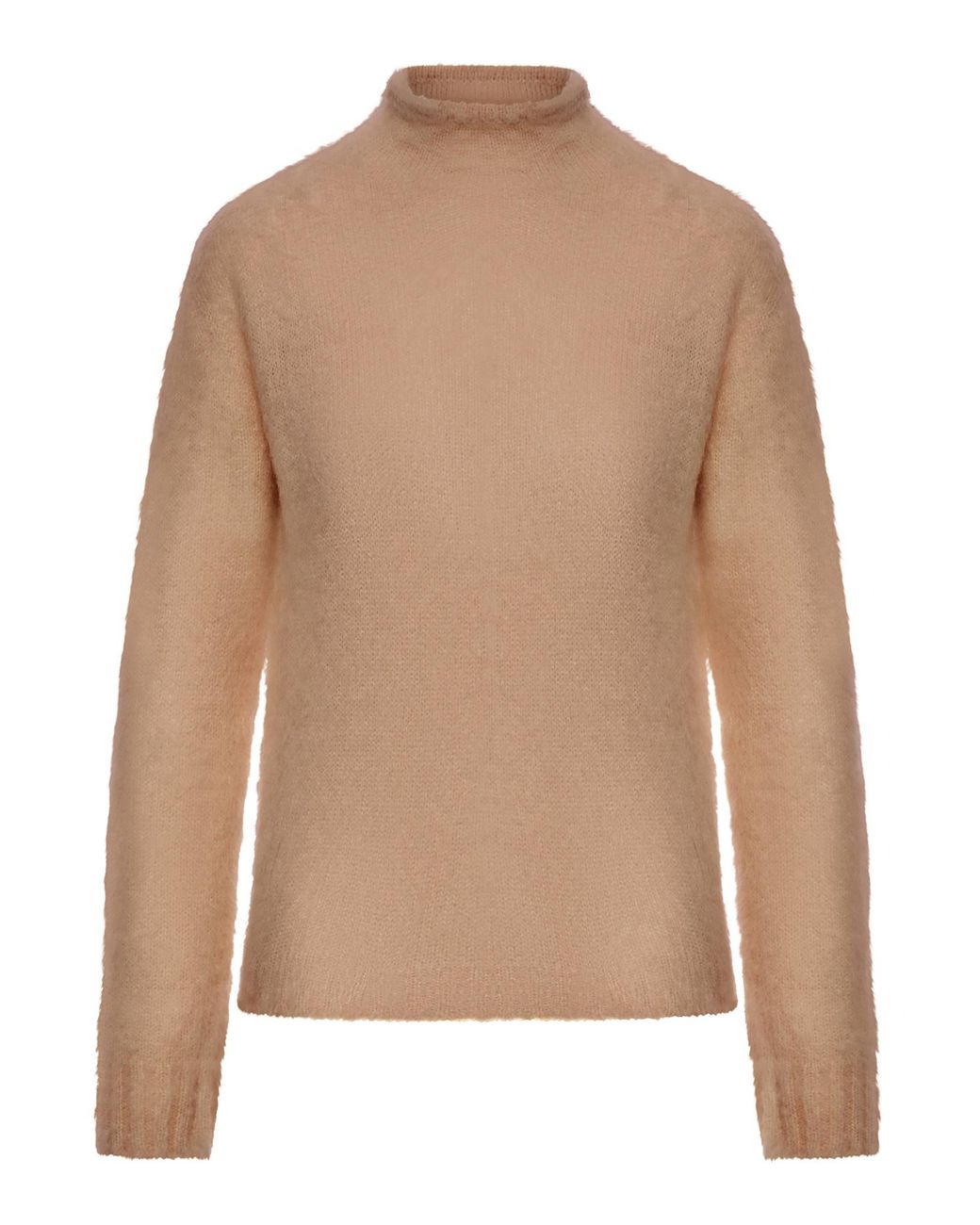 Max Mara Brown Humble Mohair Knit Sweater