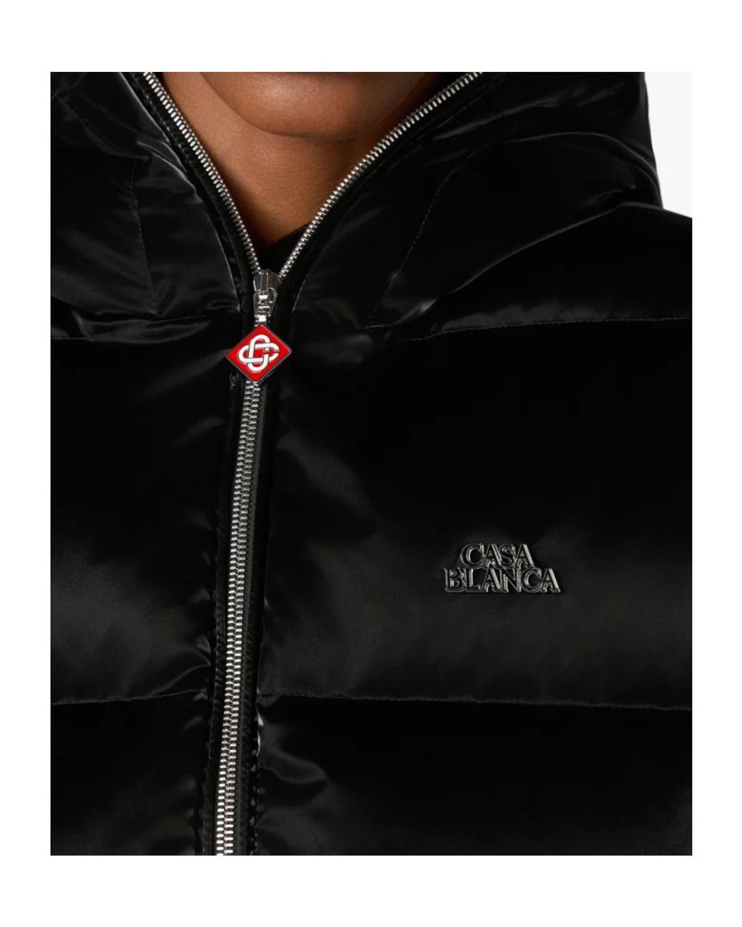 Casablanca Black Short Down Jacket