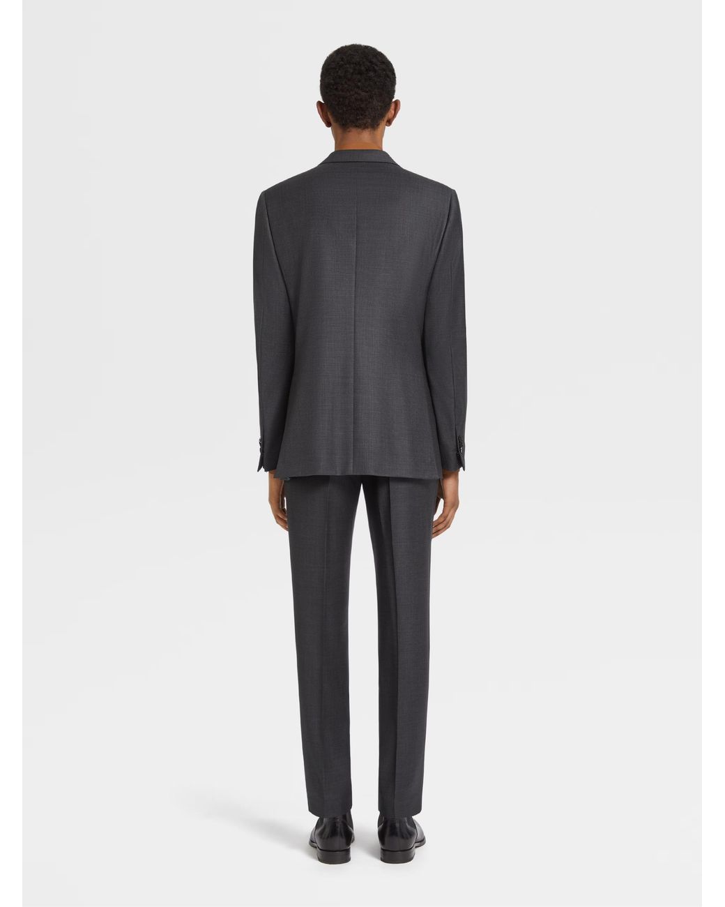 Zegna Black Trofeo Single-Breasted Suit for men