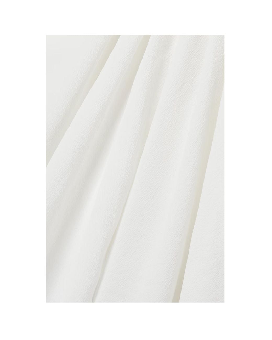 Isabel Marant White Round Neck Long-Sleeved Dress