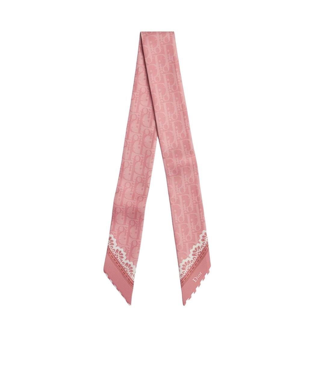 Dior Pink Médaillon Mitzah Scarf