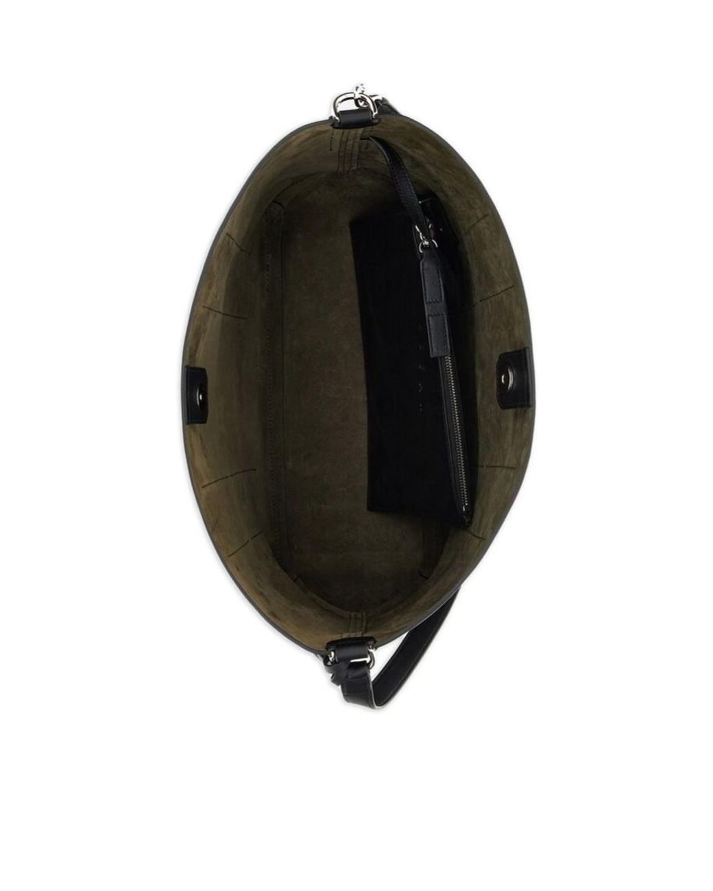 Hogan Black Medium Hocket Hobo Bag