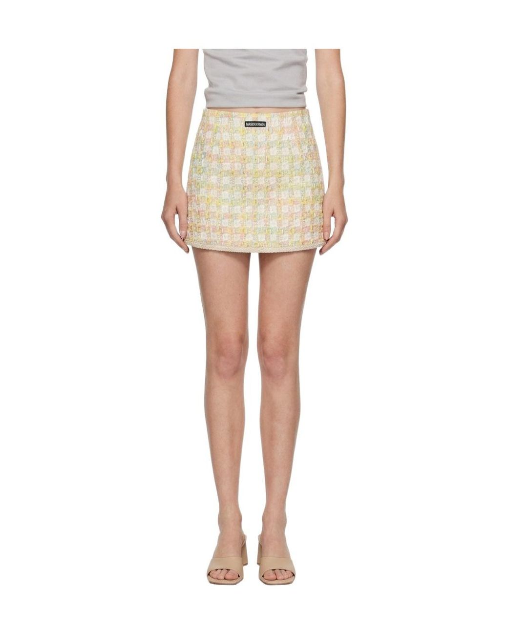 Marissa Chiara Natural A-Line Skirt