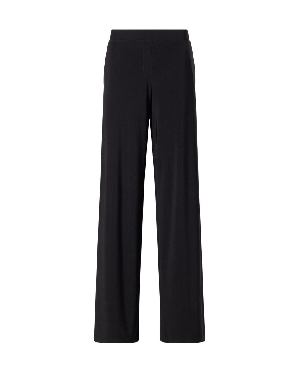 Norma Kamali Black Simple And Casual Pants