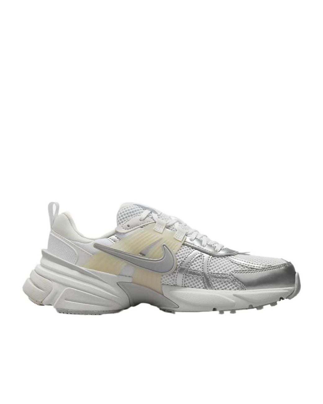 Nike Gray V2K Run Lace-Up Sneakers
