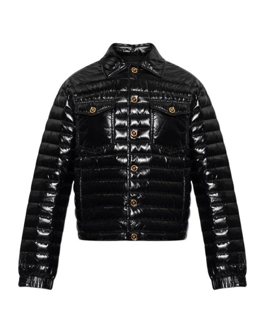 Versace Black Light Padded Jacket for men