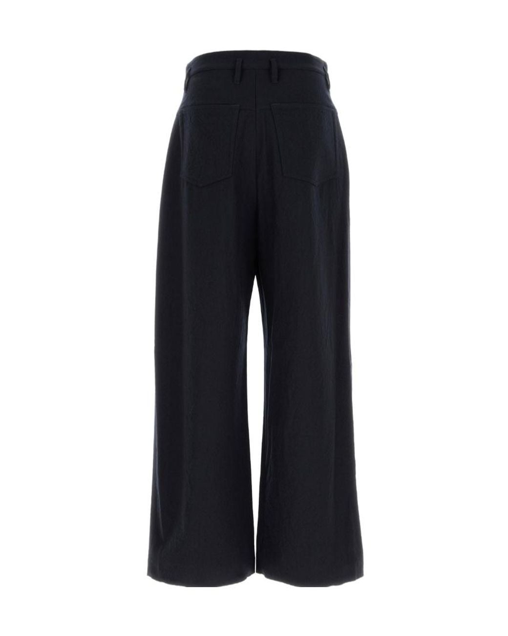 Giorgio Armani Blue Wide-Leg Pants for men