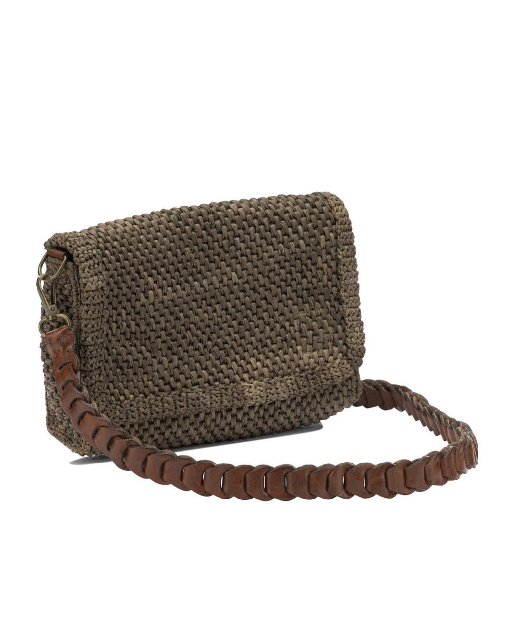 IBELIV Brown Flap Shoulder Bag