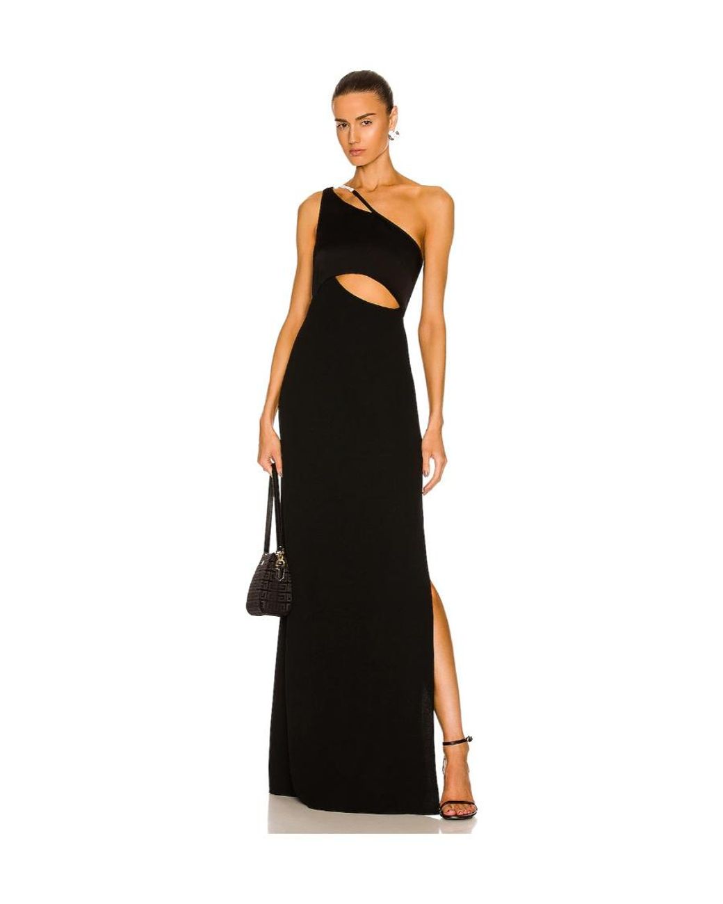 Givenchy Black One-Shoulder Ceremonial Dress