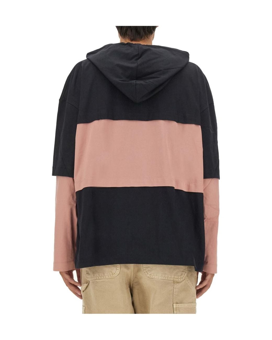 Etudes Studio Black Études Studio Pave Europa Drawstring Hoodie for men