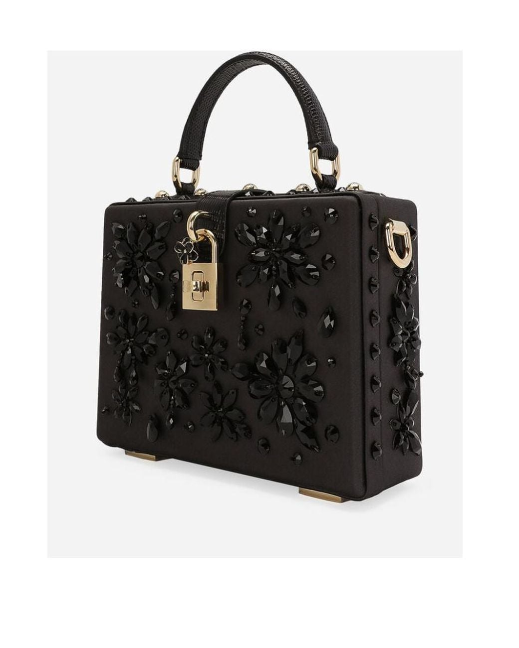 Dolce & Gabbana Black Dolce Box Handbag