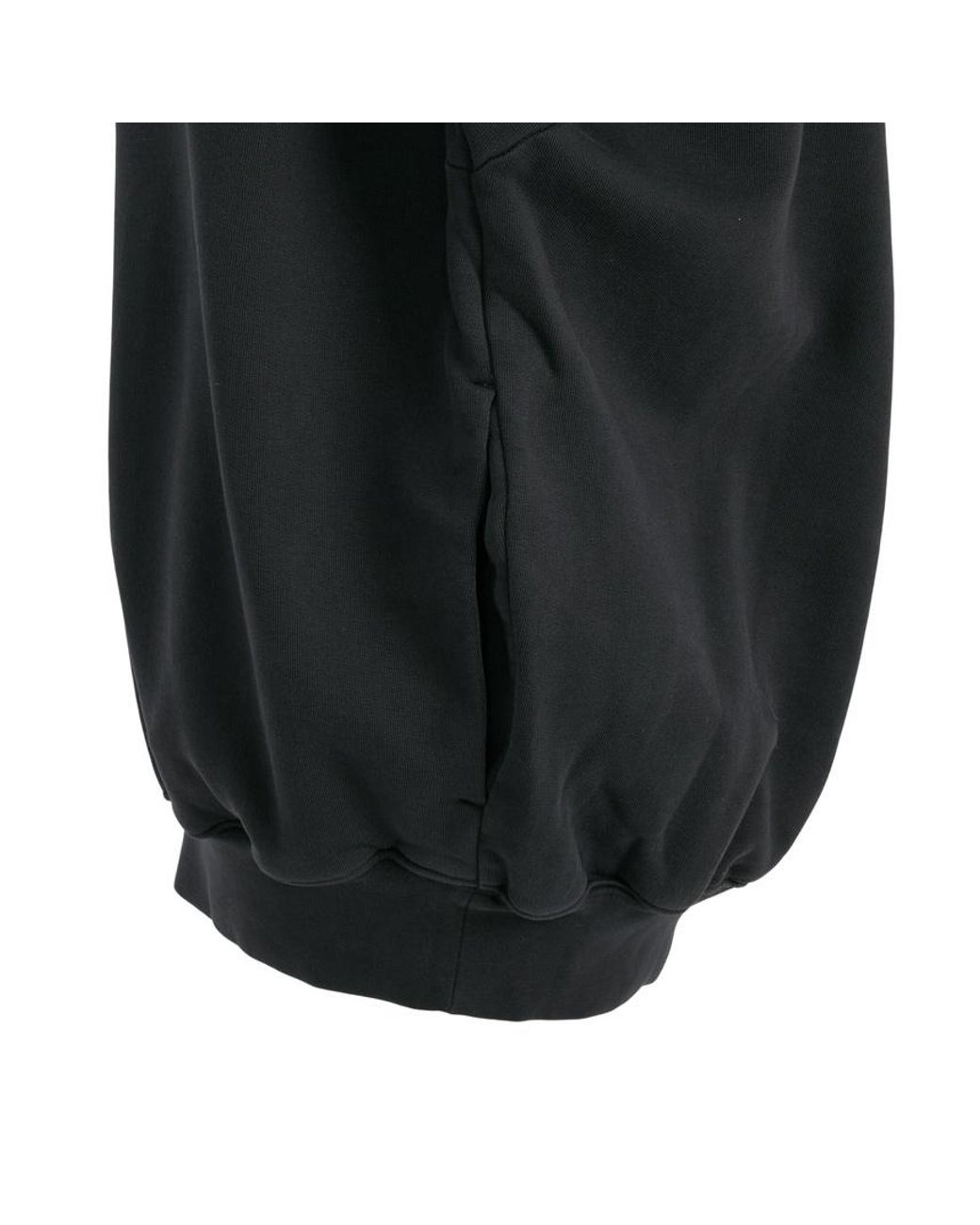 Fear Of God Black Essentials Logo Print Sweatshirt for men