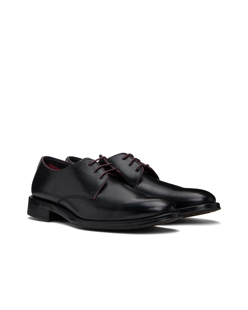 Paul Smith Black Ps Paul Smith Derby Lace-Up Shoes for men