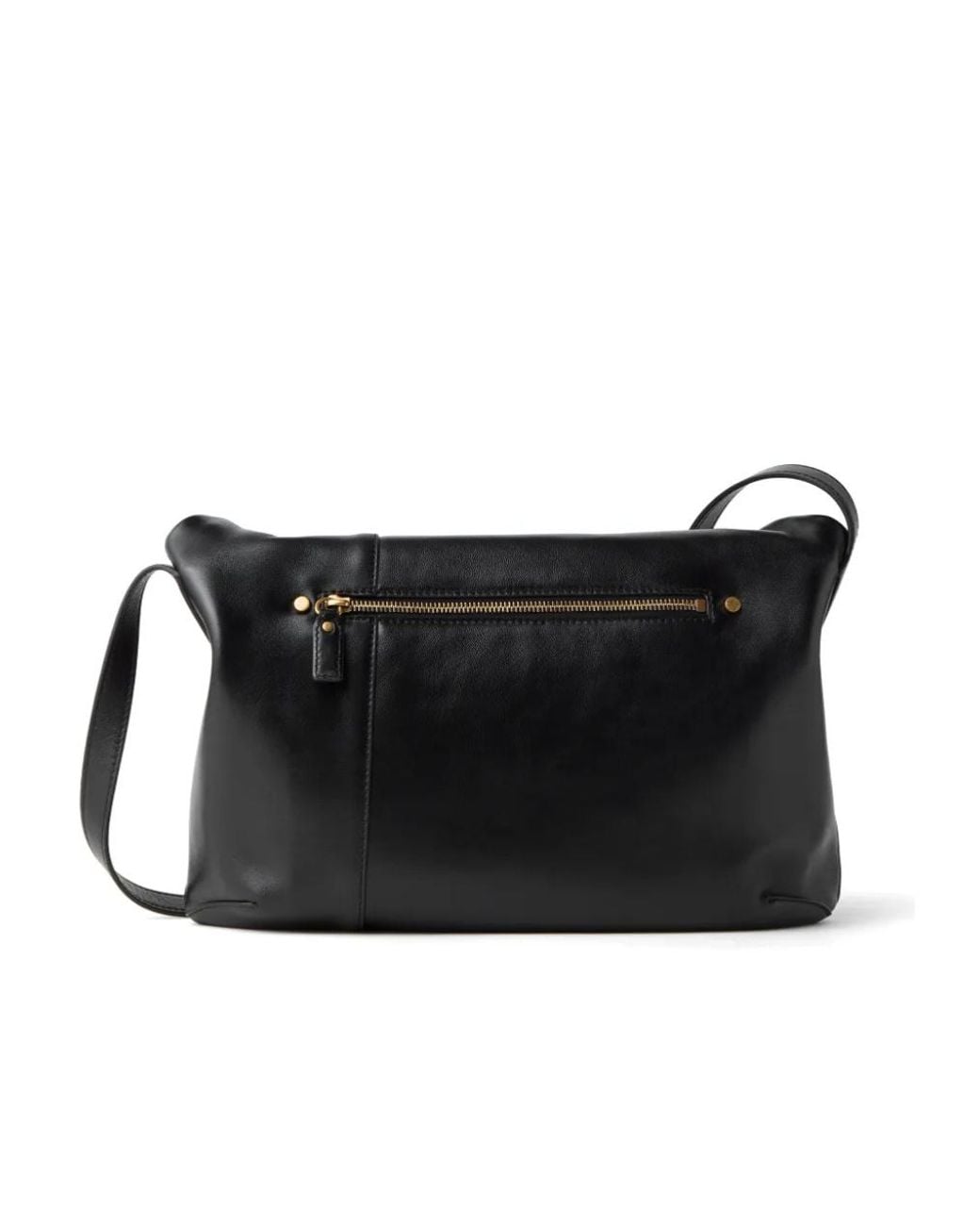 Versace Black Medusa Embossed Leather Shoulder Bag for men