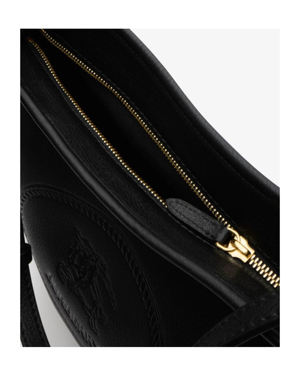 Burberry Black Small Highlands Shoulder Bag