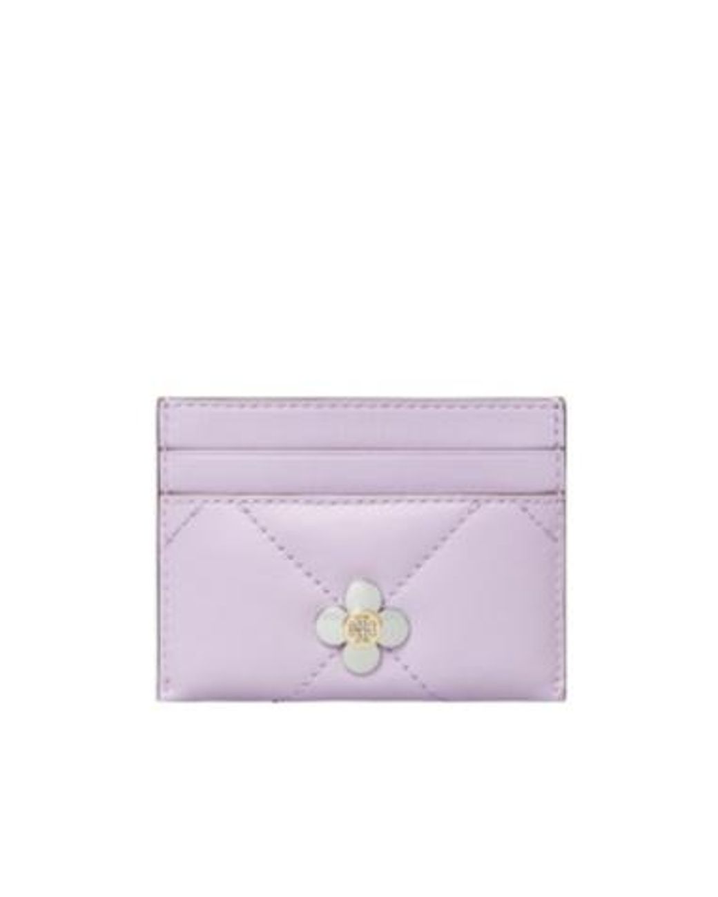 Tory Burch Purple Kira Cardholder