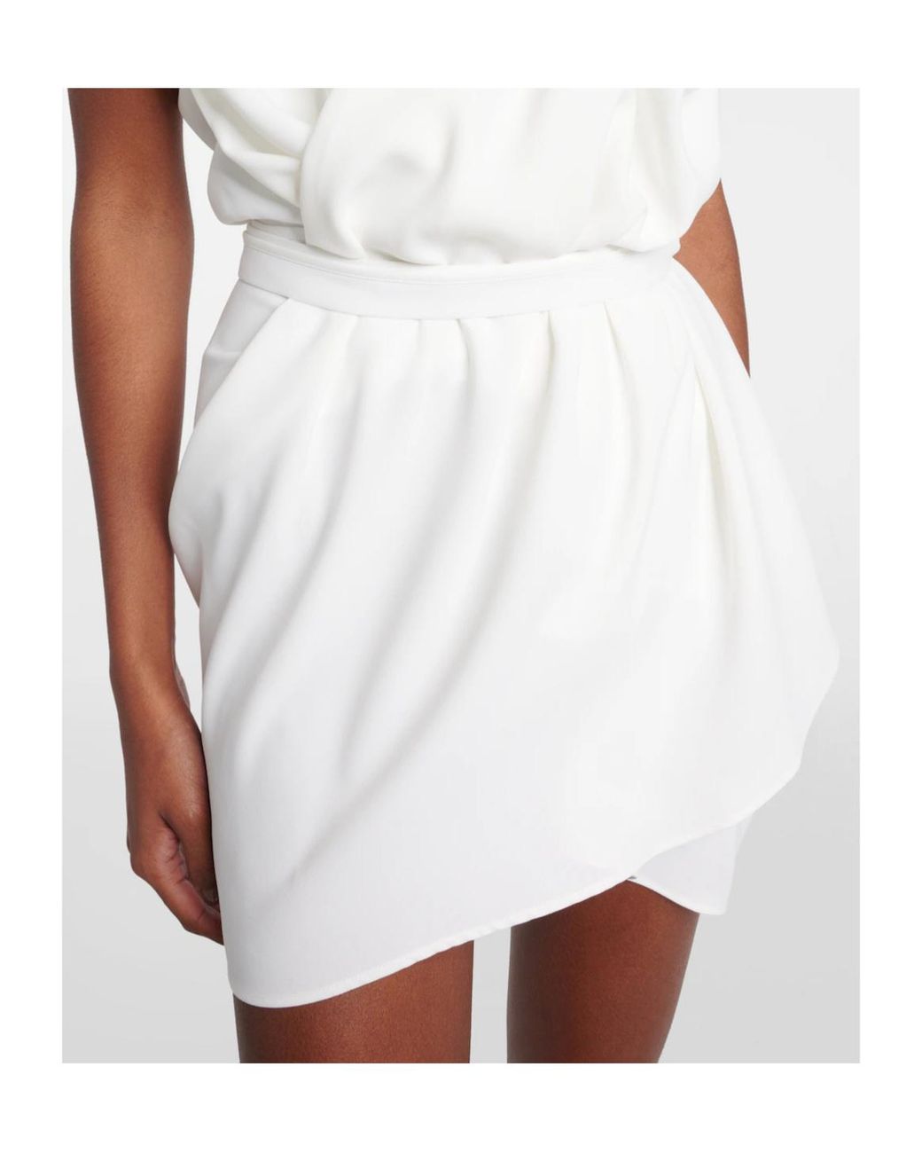 Vivienne Westwood White Susana Draped Corset Dress