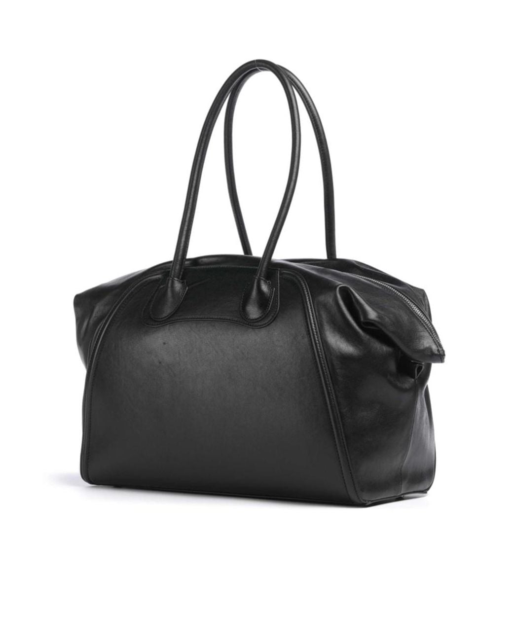 Vivienne Westwood Black Orb-Plaque Shoulder Bag