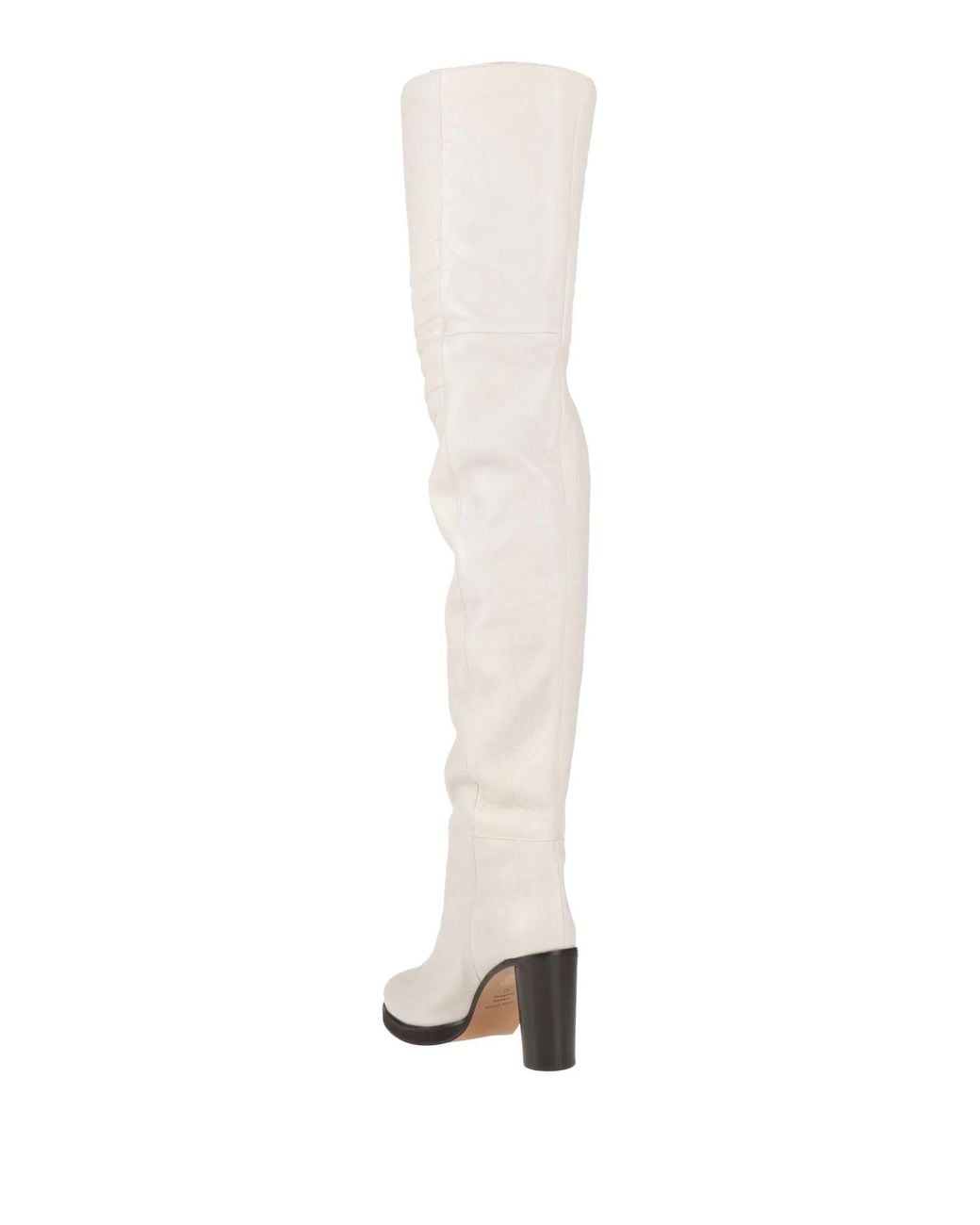 Isabel Marant White Solid Color Boots