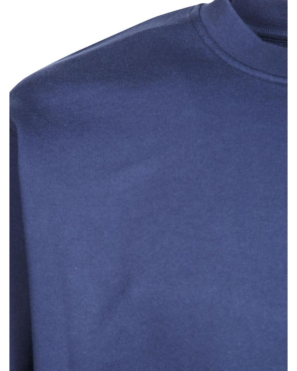 Arte' Blue City Crewneck Sweatshirt for men