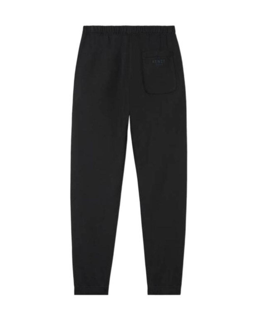 KENZO Black 'Boke Flower' Embroidered Jogpants for men