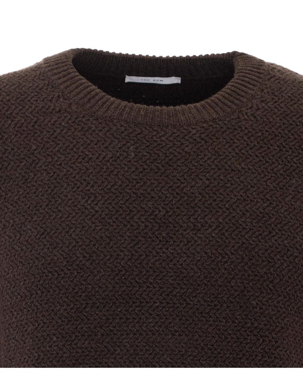 The Row Brown Crew-Neck T-Shirt for men