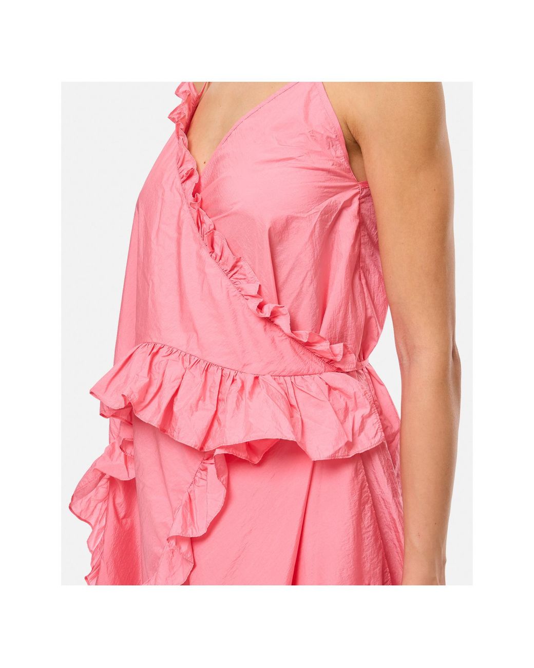 CECILIE BAHNSEN Pink Strap Dress