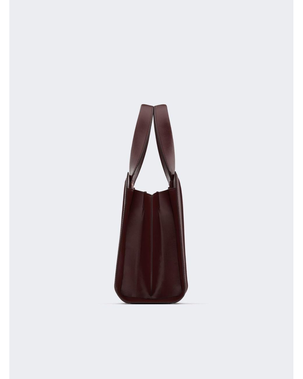 Max Mara Red Double-Handled Handbag