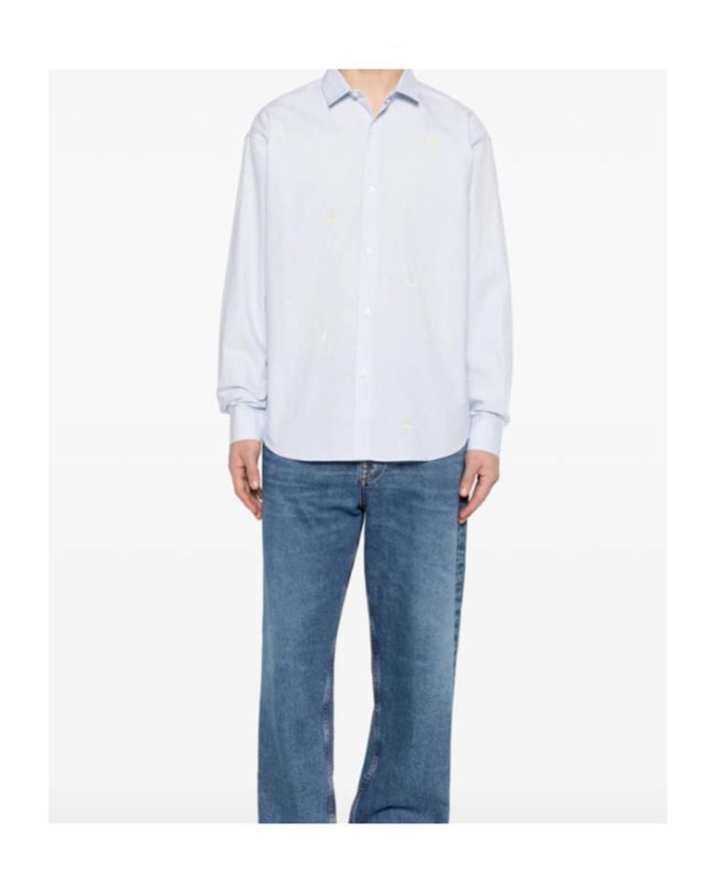 Maison Labiche White Long-Sleeved Shirt for men