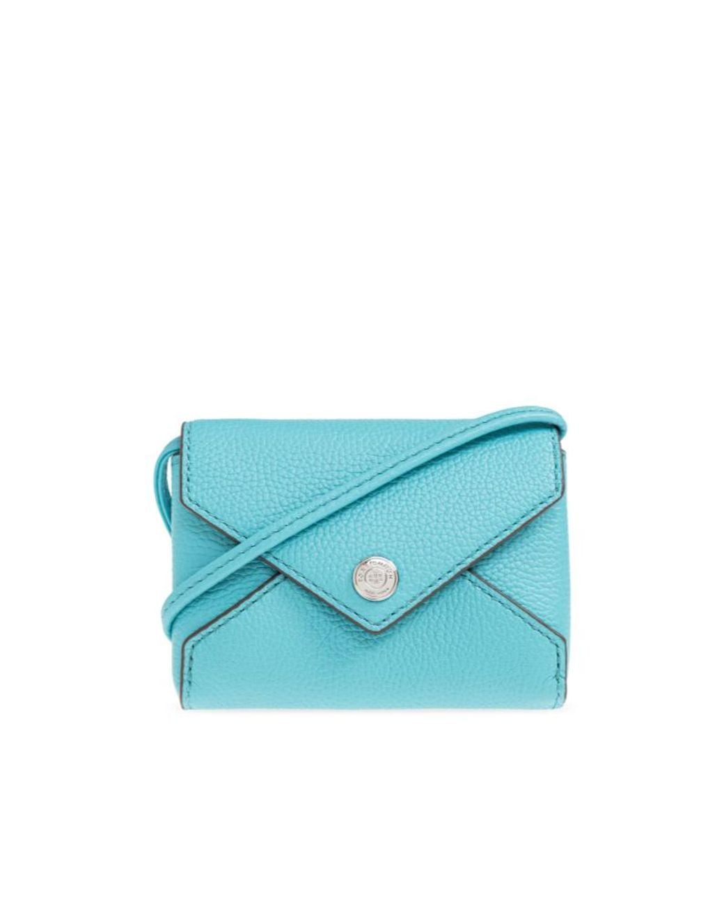 Tory Burch Blue Lanyard Cardholder