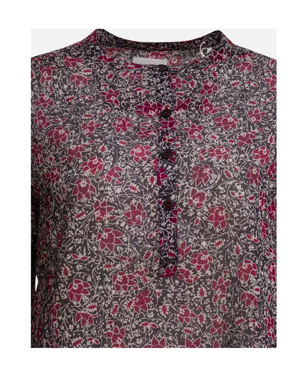 Isabel Marant Purple Maria Shirt