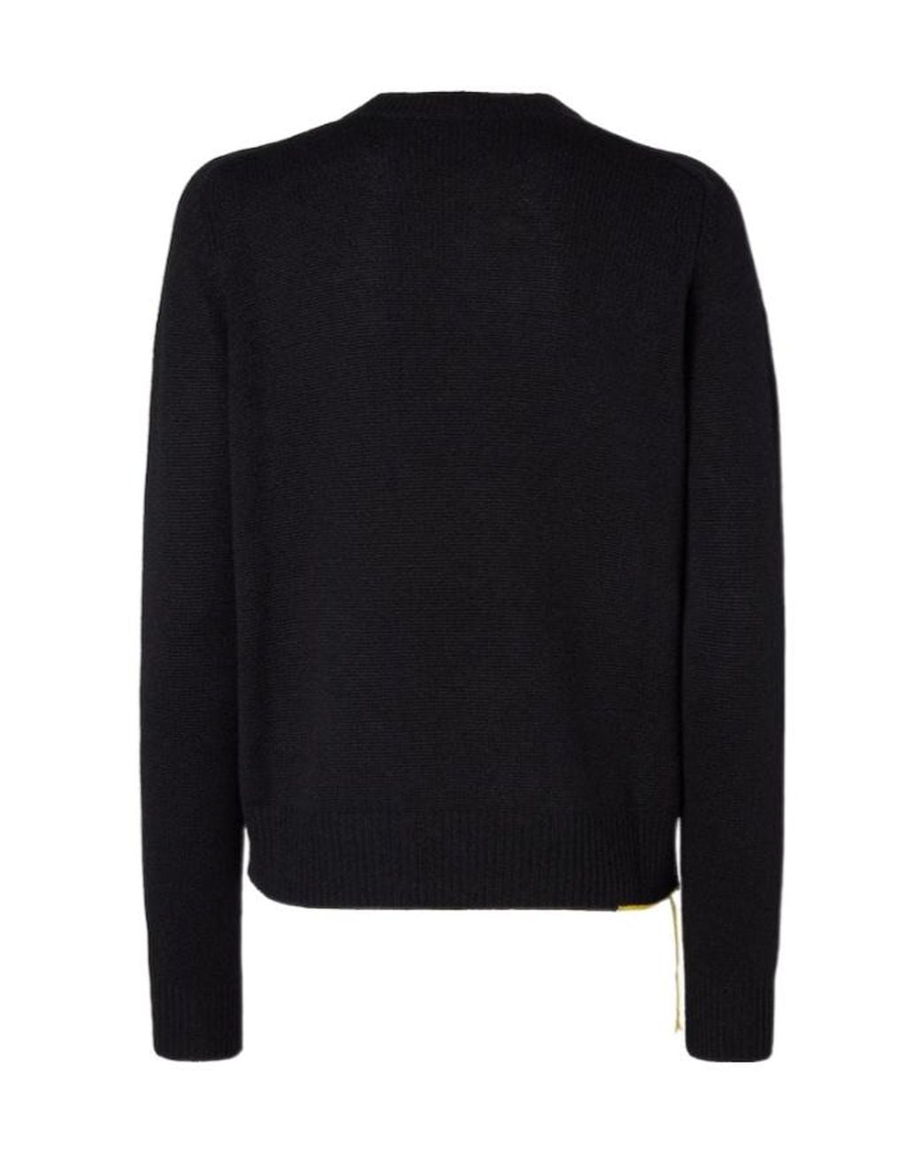 Fendi Black Cashmere Sweater