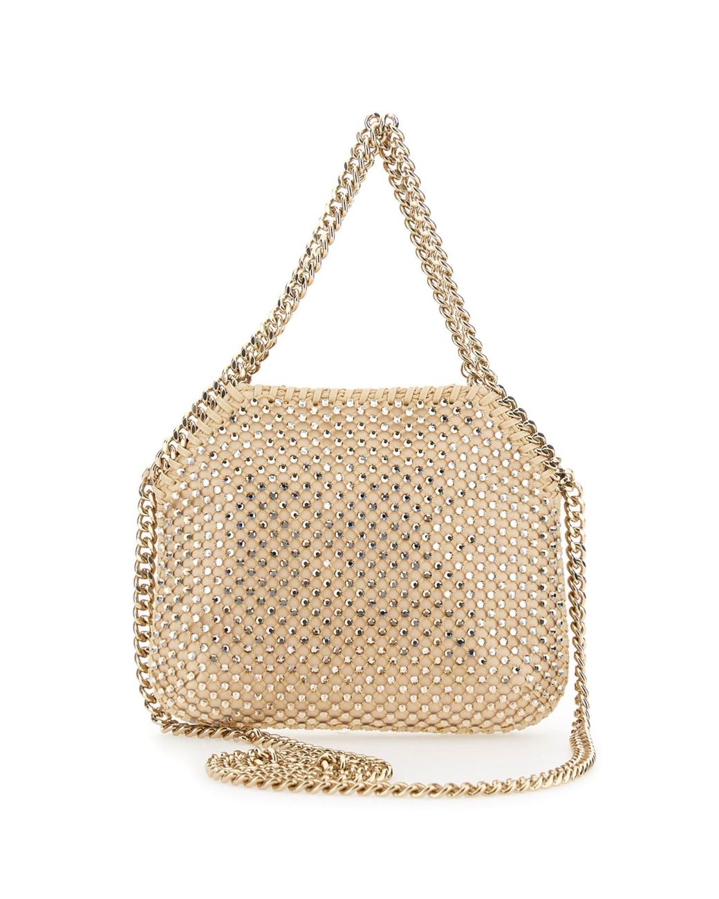 Stella McCartney Natural Falabella Mini Shoulder Bag