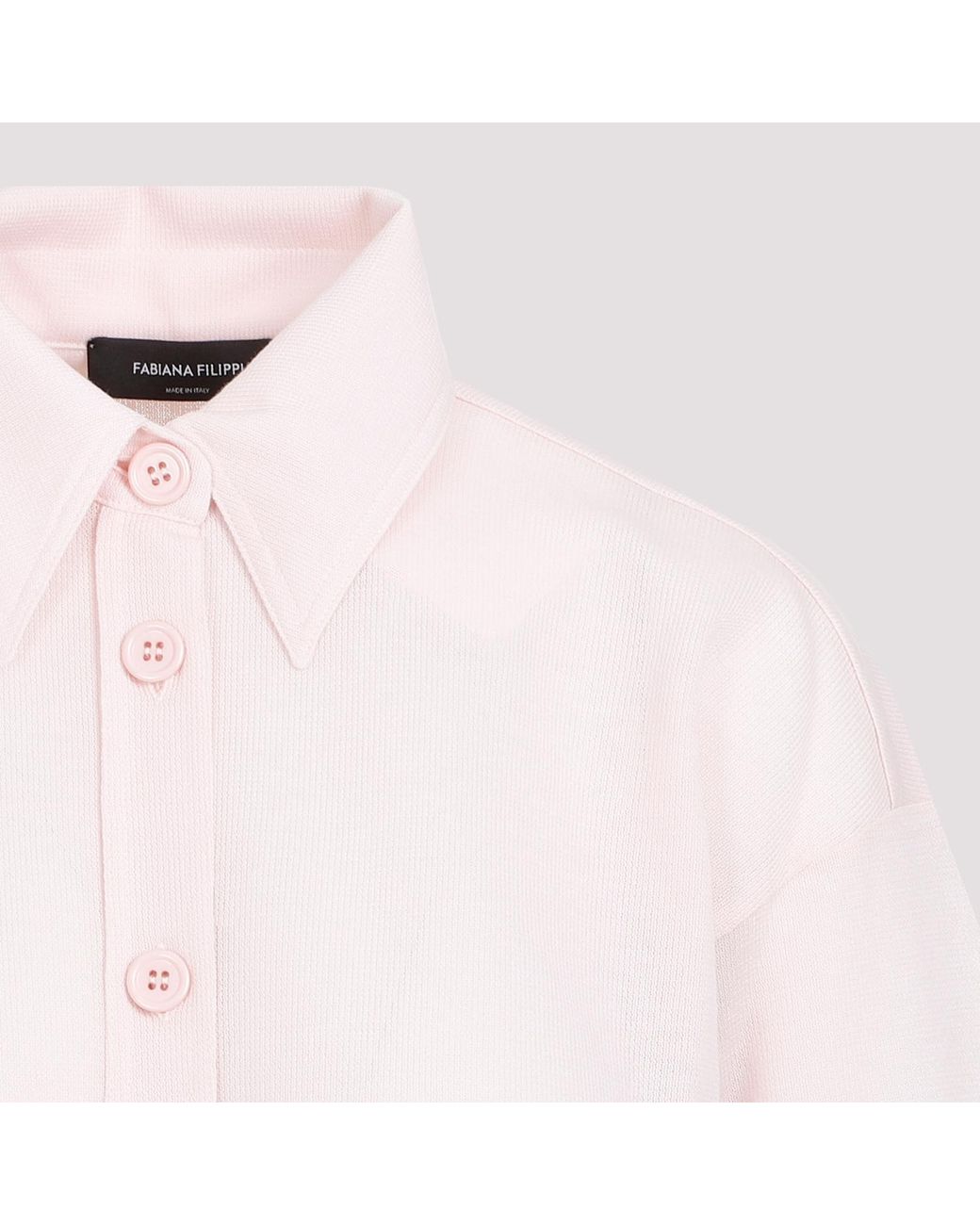 Fabiana Filippi White Long Sleeved Buttoned Shirt