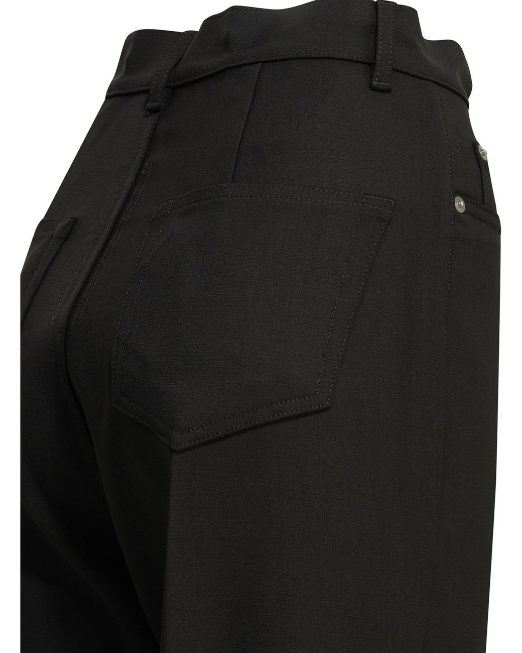 Rick Owens Black Bolan Flared Jeans