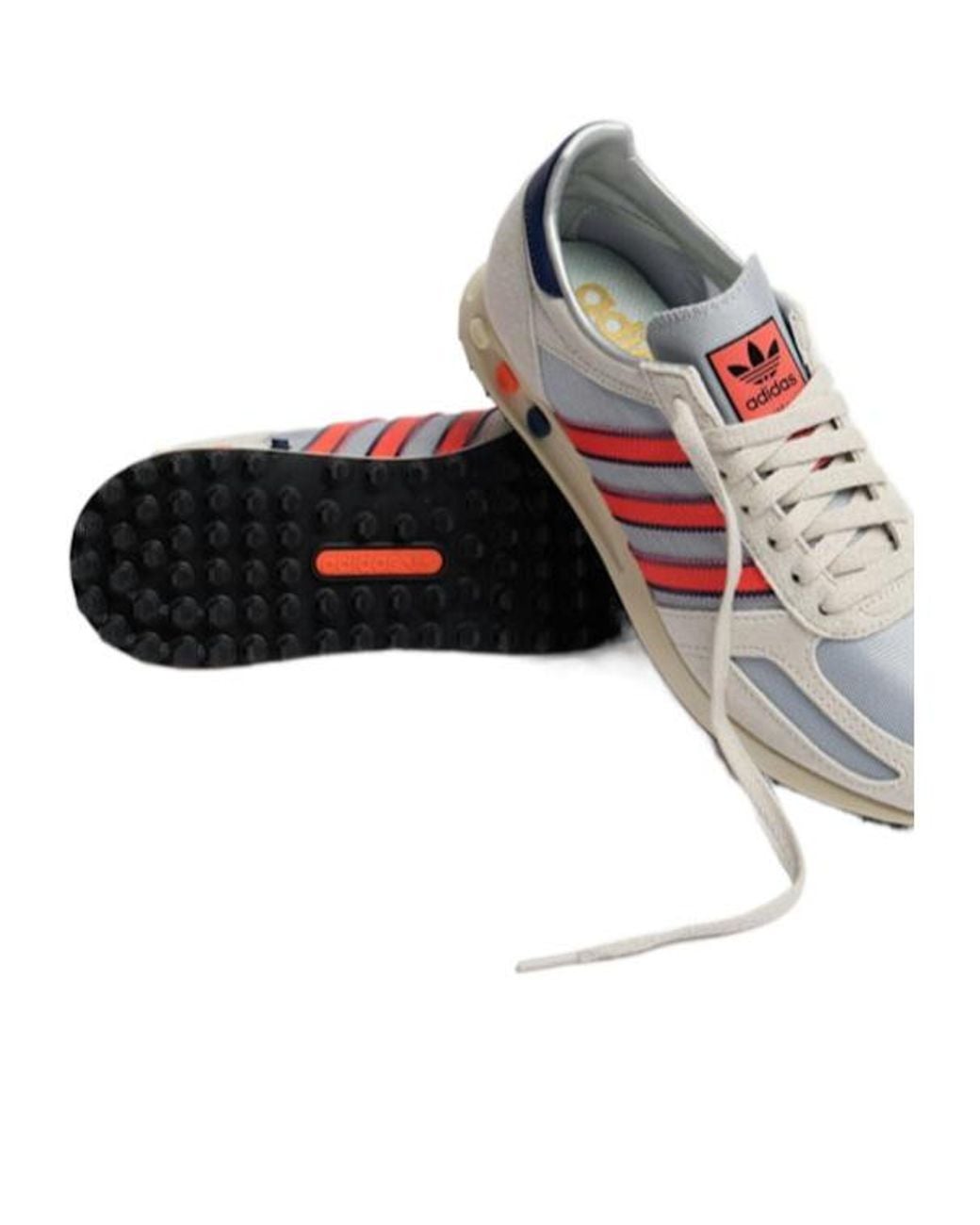 Adidas Originals Pink Laceup Thicksoled Casual Shoes for men