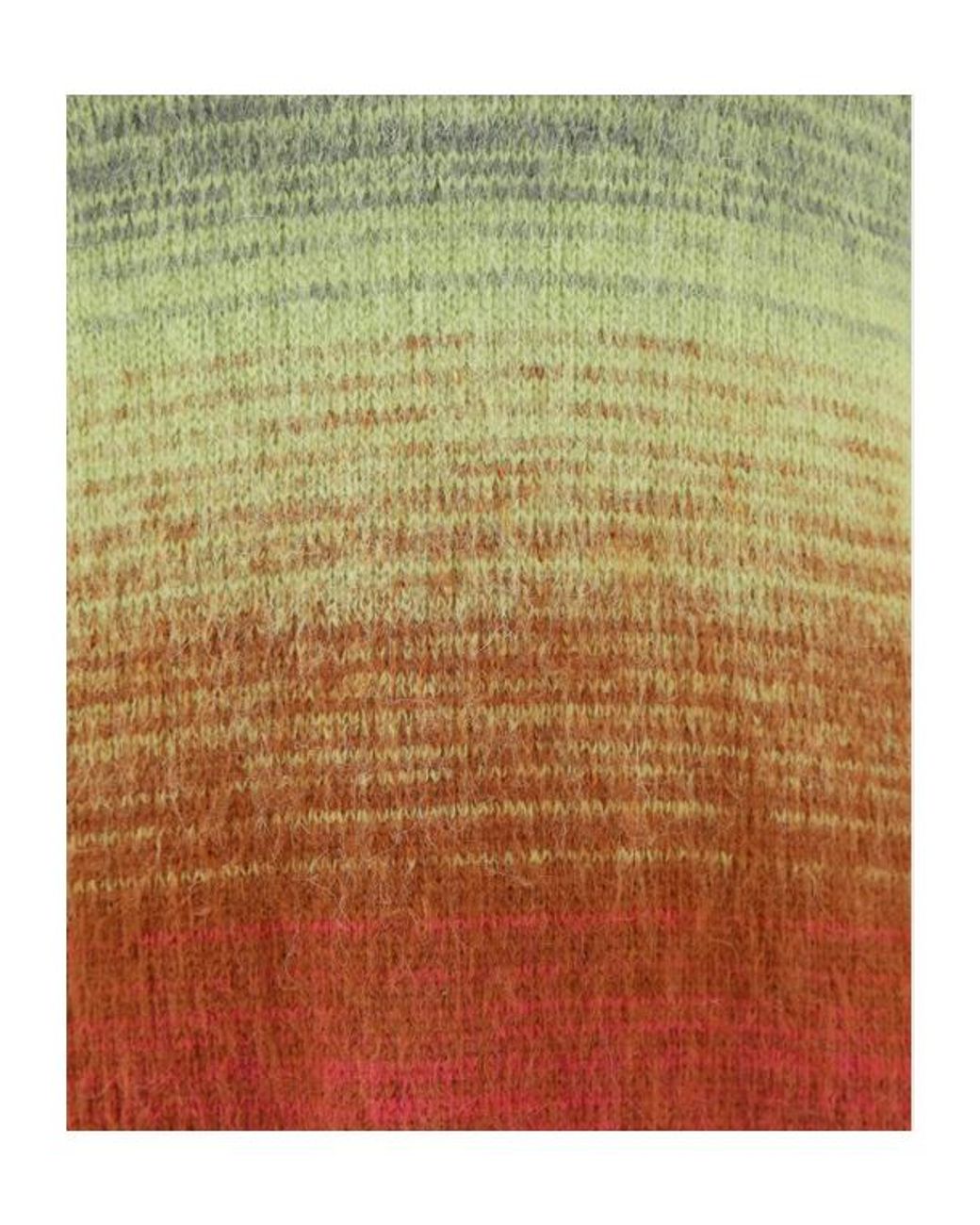 Laneus Multicolor Gradient Effect Crewneck Jumper for men
