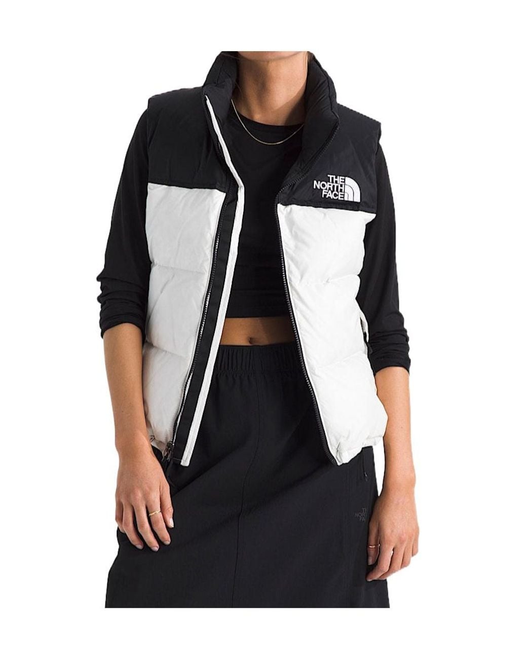 The North Face Black 1996 Retro Nuptse High-Neck Vest