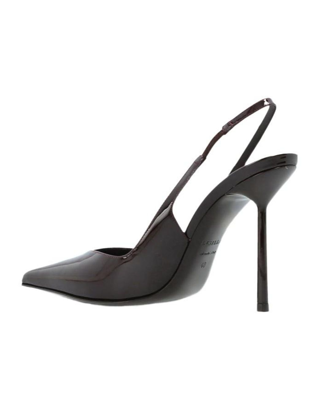 Le Silla Metallic Open-Toe High-Heeled Sandals