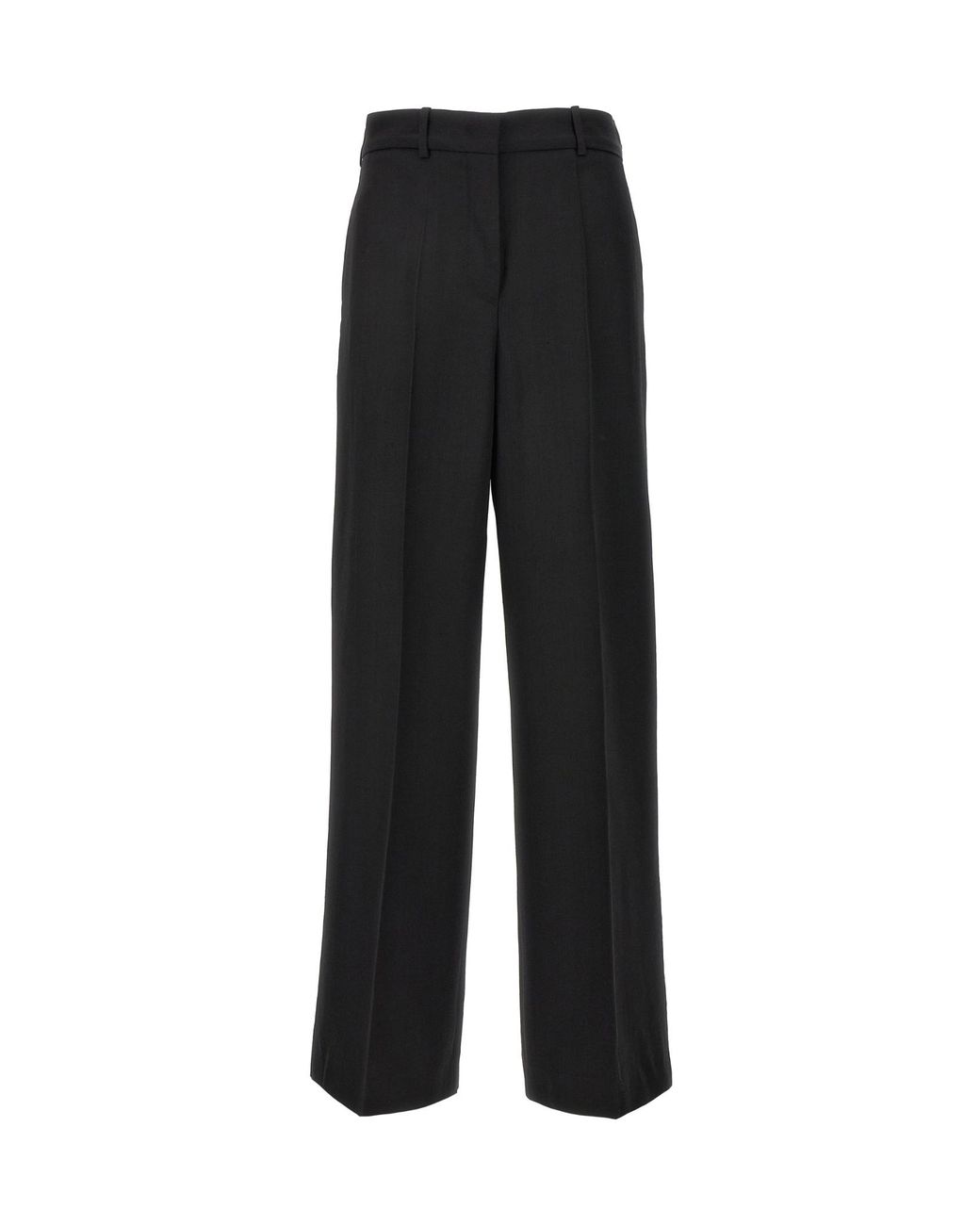 Jil Sander Black Straight-Leg Tailored Pants
