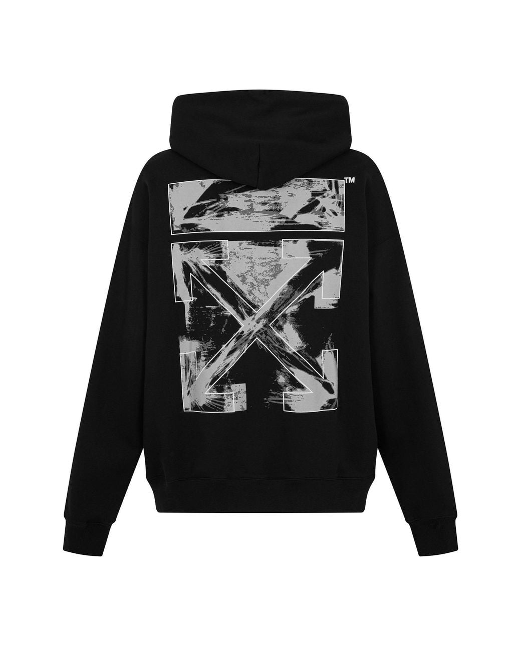 Off-White c/o Virgil Abloh Black Overhead Hoodie for men