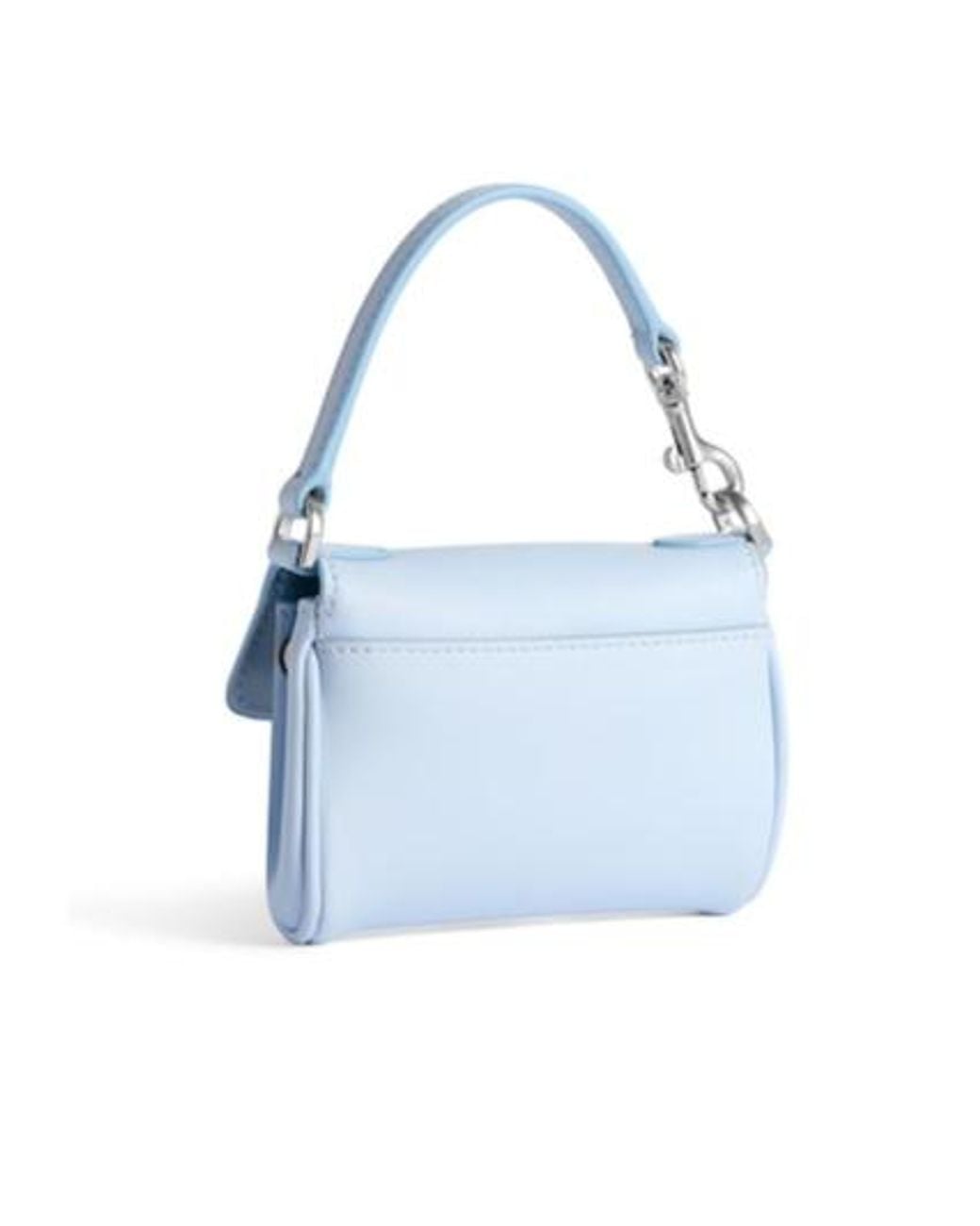 Balenciaga Blue Rodeo Micro Bag Charm