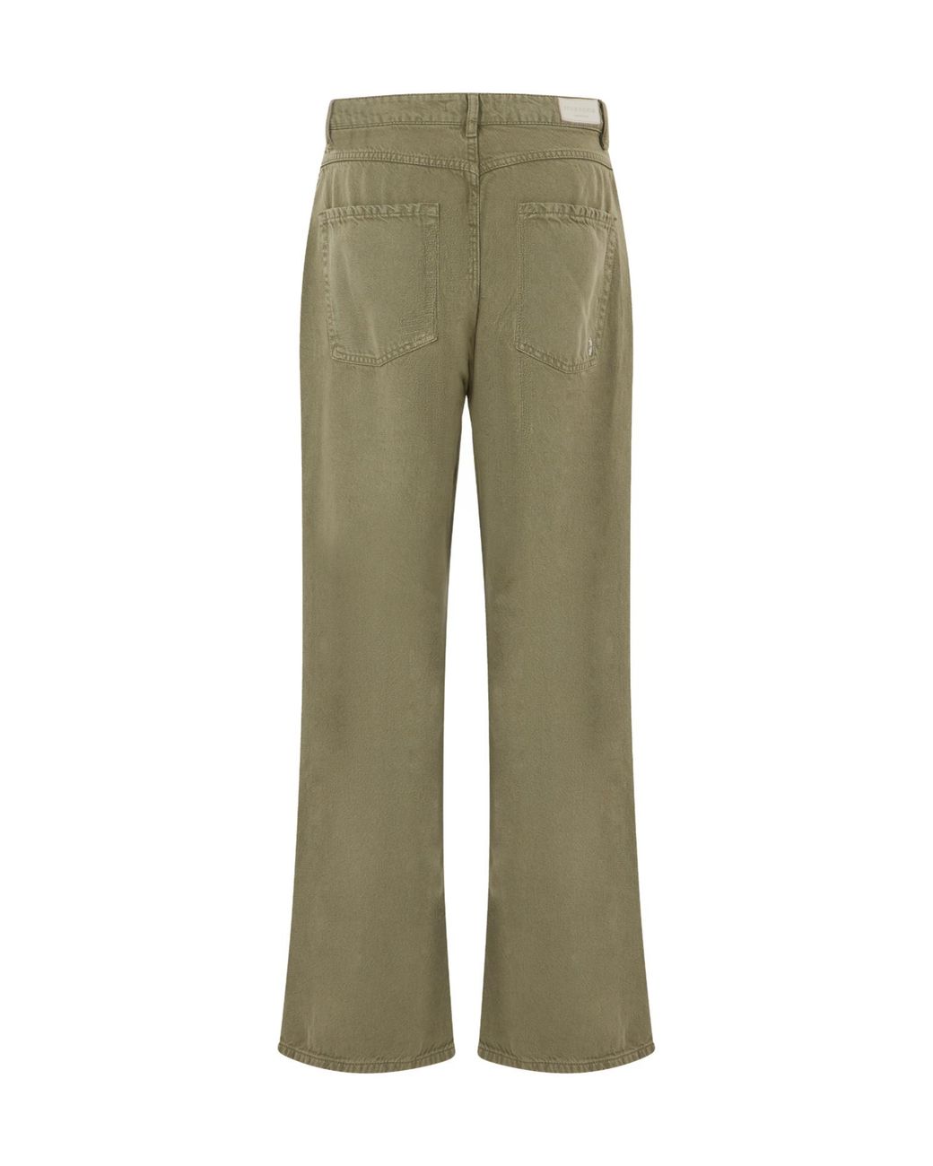 ICON DENIM Green High-Rise Straight Jeans