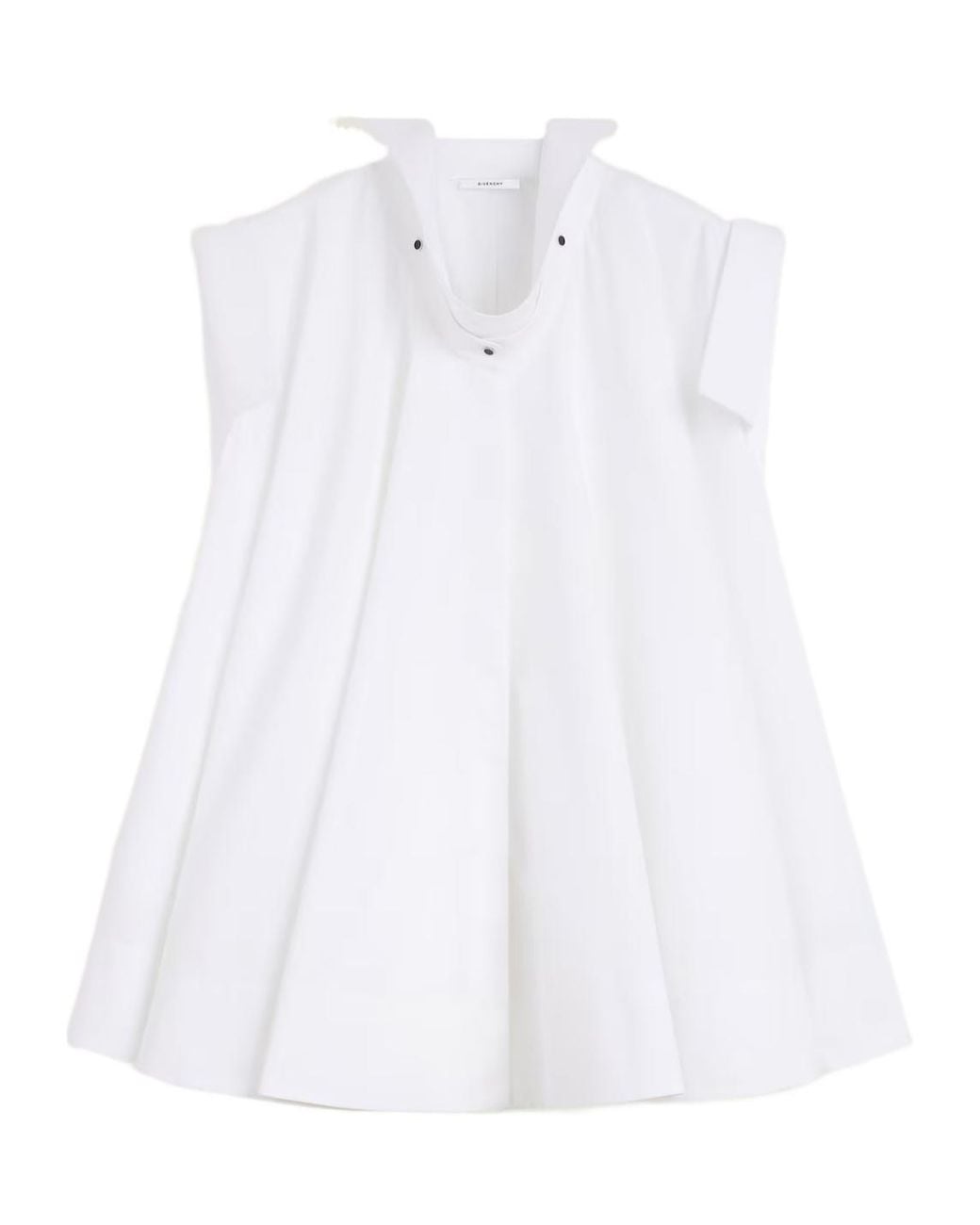 Givenchy White Mini Shirt Dress