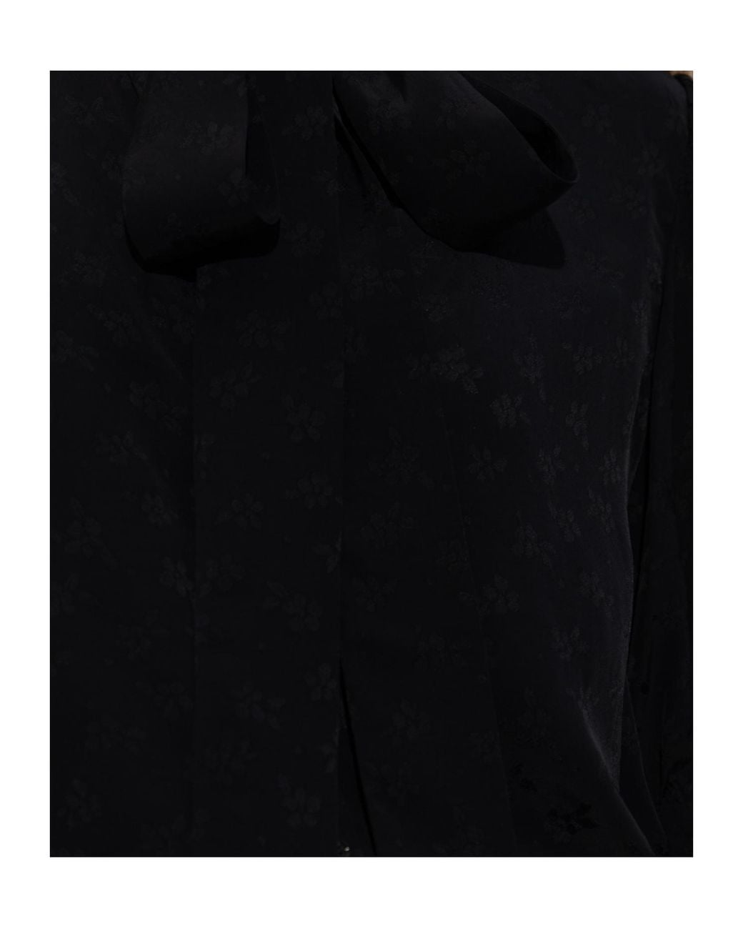 Chloé Black Chloé Floral Pattern Blouse