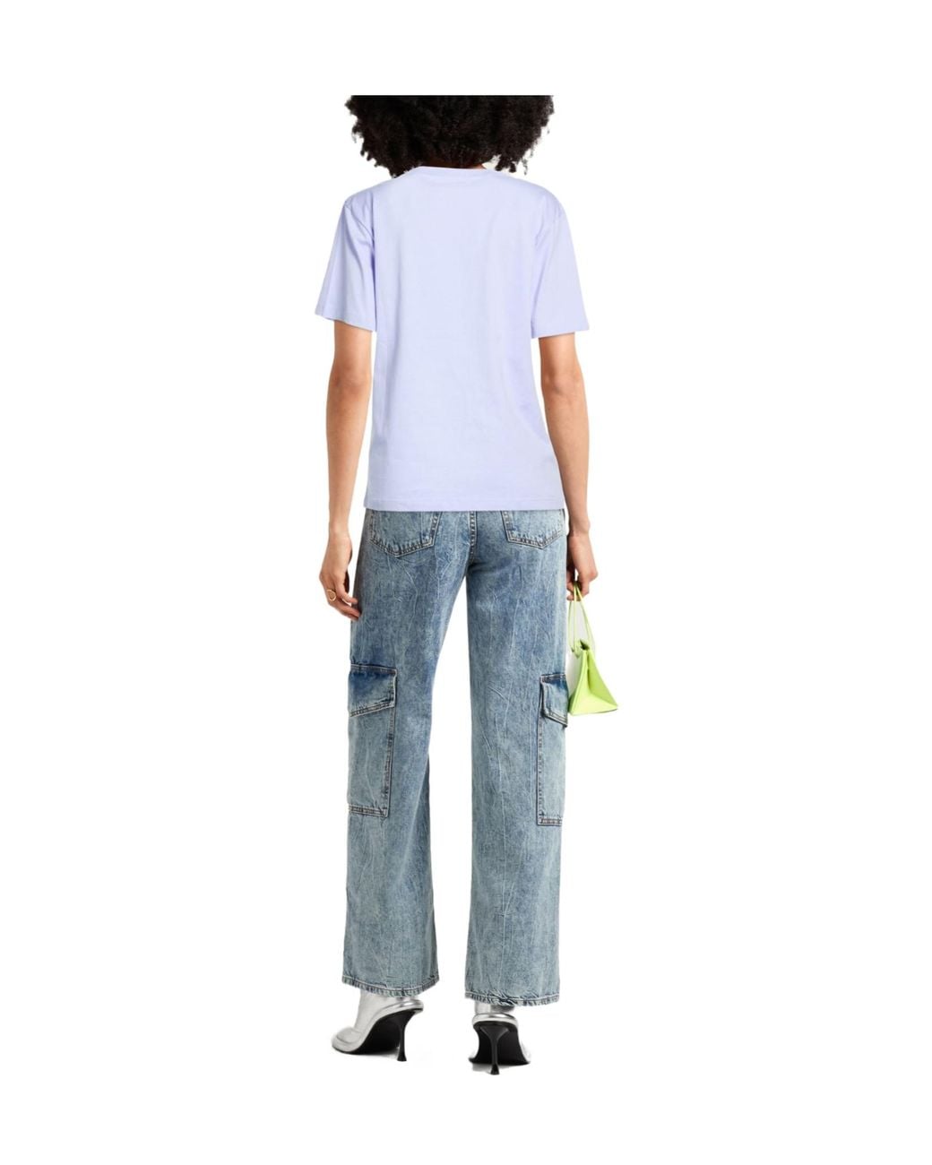 Marni Blue Crew-Neck Short-Sleeve T-Shirt