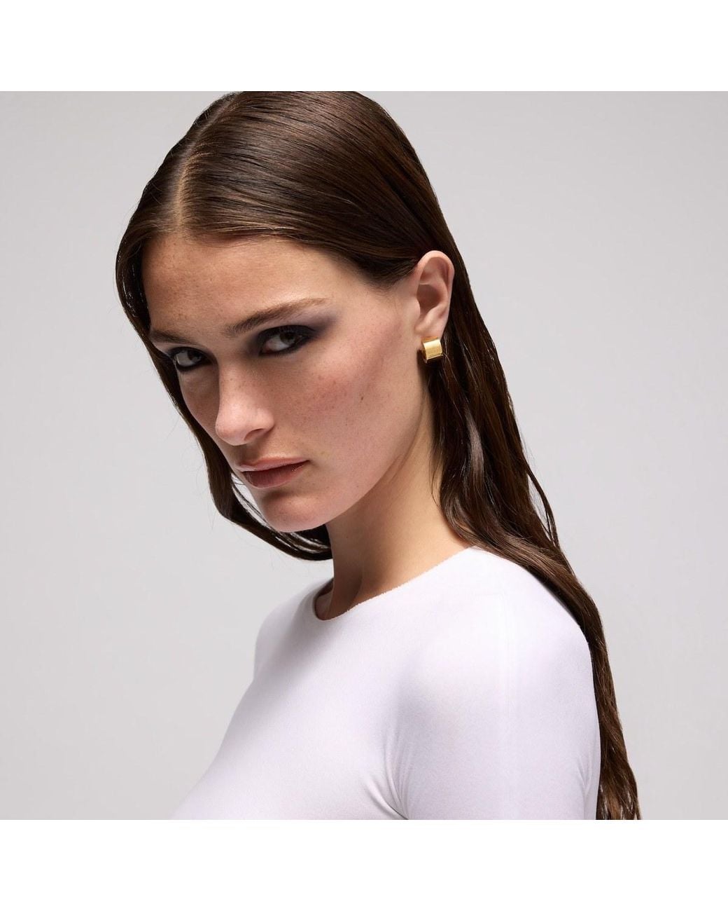 Gucci Metallic Trademark Earrings