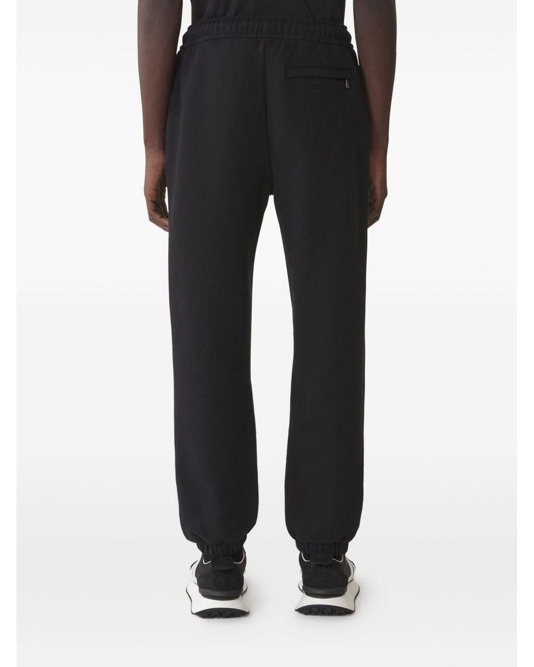 Lanvin Black Drawstring Trousers for men
